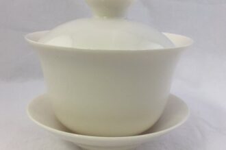 Hvid Porcelæn Gaiwan