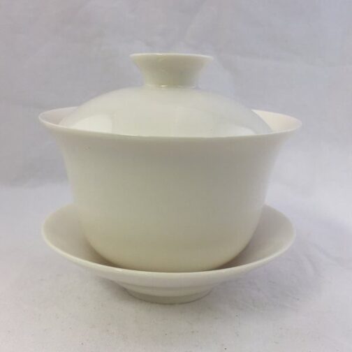 Hvid Porcelæn Gaiwan